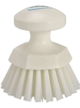 Vikan 38856 维坎硬毛黄色手刷 刷毛长度110毫米 聚酯聚丙烯不锈