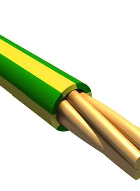 Alpha 6825 GY005 Wire Ecogen Ecowire Plus 系列 绿色/黄色 0.7