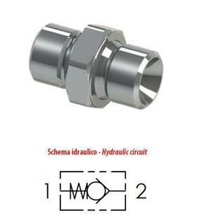 意大利进口oleoweb管式阀管式单向阀VUN120SF6