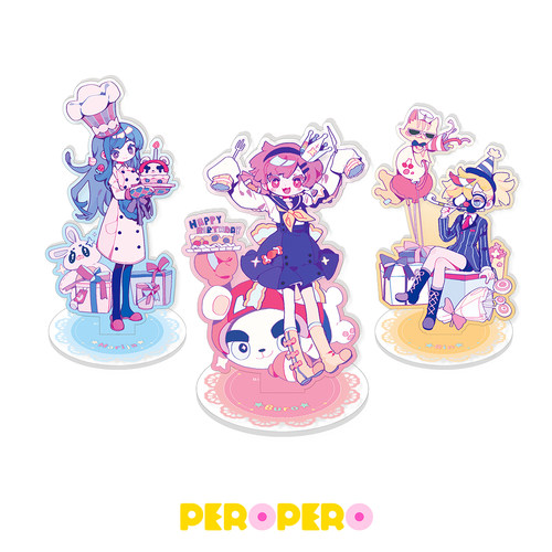 生日派对彩窗立牌周边MuseDash