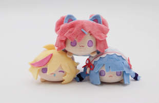 MuseDash趴趴玩偶毛绒公仔玛莉嘉布若凛毛绒玩具喵斯快跑官方周边