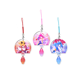 MuseDash 日和弦音亚克力风铃挂件 和风浴衣 喵斯快跑官方周边