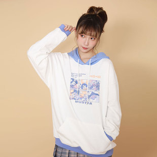 喵斯快跑 MuseDash条漫日常套头卫衣连帽长袖秋冬宽松帅日系周边