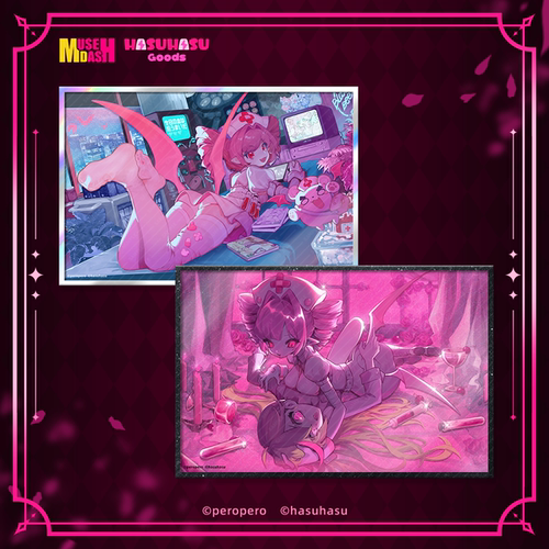 Muse Dash-夜勤血裔布若-亚克力双闪景深色纸  喵斯快跑官方周边