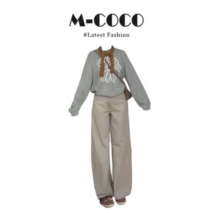 parkyeon新款韩系复古软糯针织毛衫搭休闲宽松阔腿裤秋冬套装女