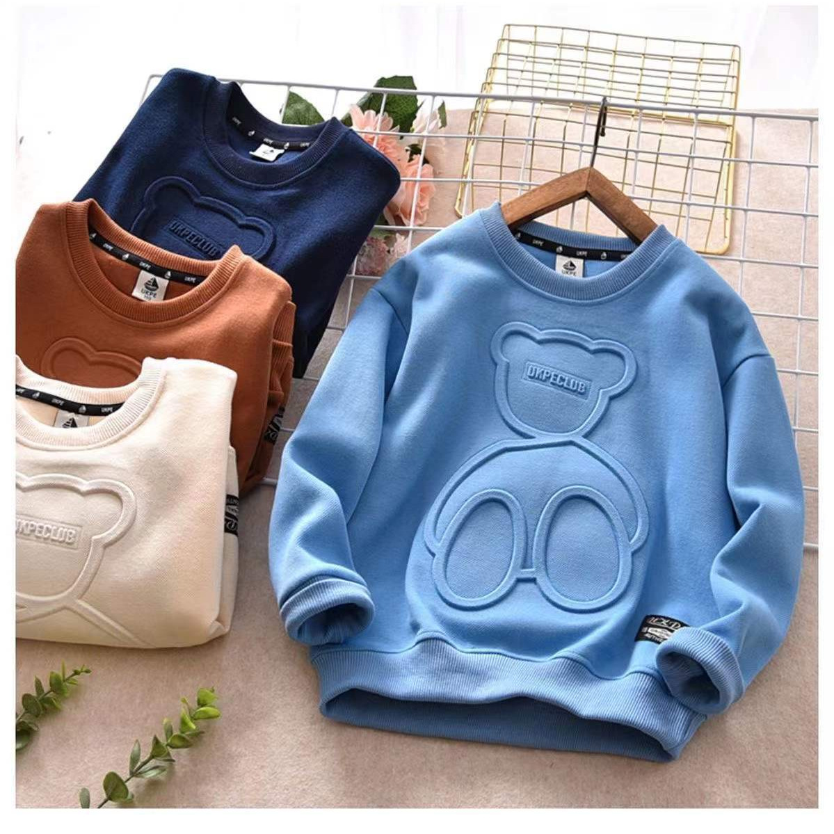 儿童卫衣2021秋欧美新品