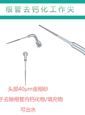 根管去钙化工作尖啄木鸟U600 DTE D5 D6 D7 S6洁牙机EMS赛特力VWD