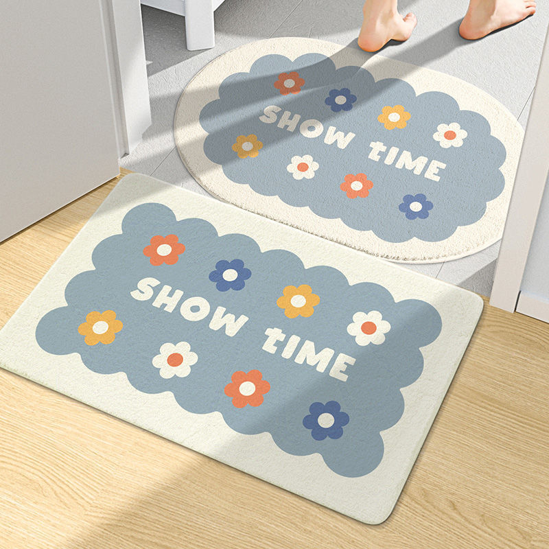 浴室吸水地垫卫生间地毯入户进门垫子厕所门口洗手间防滑家用脚垫