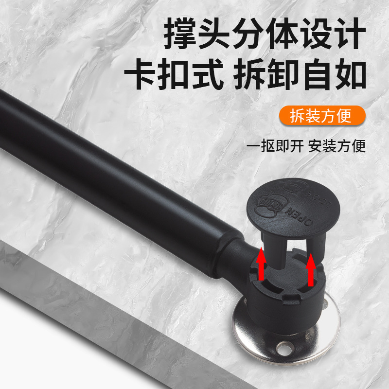 左钢 气动支撑液压杆上翻门支撑杆随意停弹簧电表箱缓冲橱柜气撑