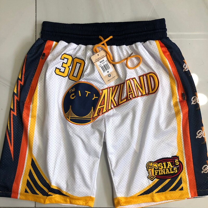 库里城市版美式复古刺绣短裤不过膝速干透气健身篮球训练球裤五分