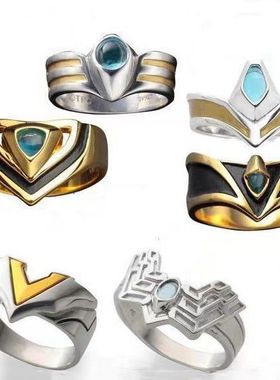 奥特曼系列迪迦赛罗戒指男假面骑士学生食指戒女时尚动漫周边指环