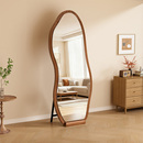 中古风全身镜落地镜家用女生卧室试衣镜轻奢高级感镜子挂墙穿衣镜