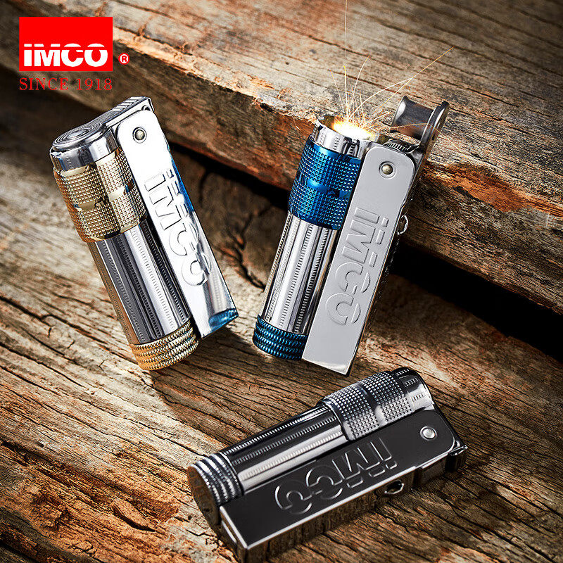 IMCO奥地利爱酷煤油防风打火机6700复古老式砂轮点烟器父亲节礼物