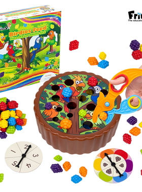 FritzS小手肌肉锻炼教具 益智早教精细动作训练儿童手部肌肉夹子