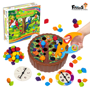 FritzS小手肌肉锻炼教具 益智早教精细动作训练儿童手部肌肉夹子