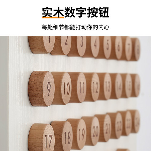 木目iwood 2023新款电表箱装饰画带H日历 家用创意方形云朵遮挡箱