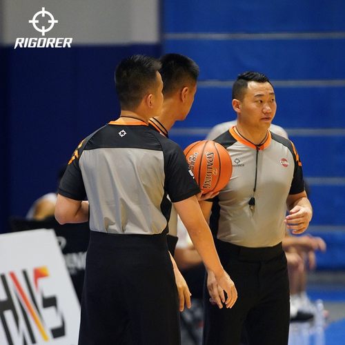 准者篮球裁判服CUBAL比赛定制T恤