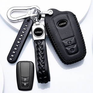 2021 车真皮钥匙套包扣 专用丰田RAV4荣放2015 23年款