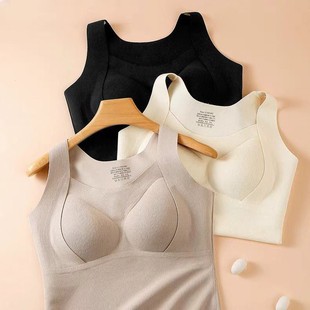 苏苏 名品控 慕斯暖绒羊毛背心8914