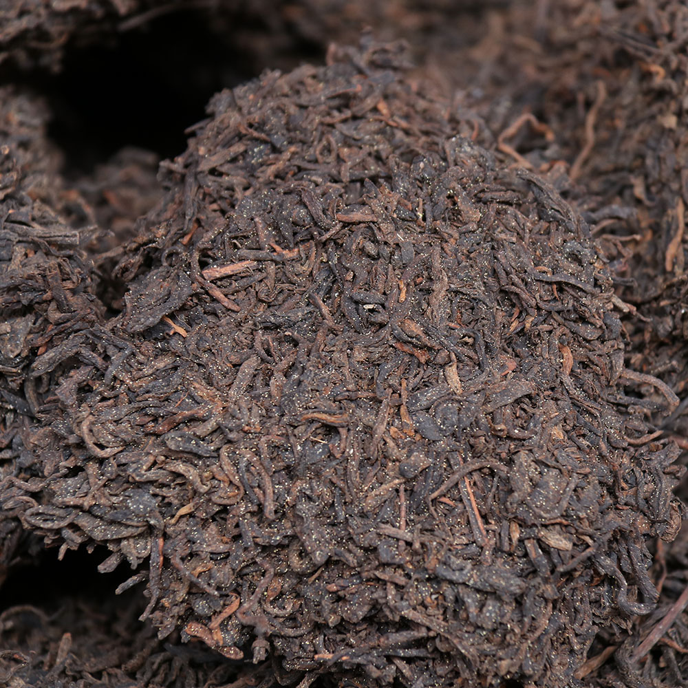 第二批2014年轻微自然金花槟榔香六堡茶广西梧州特产大箩茶菌花香