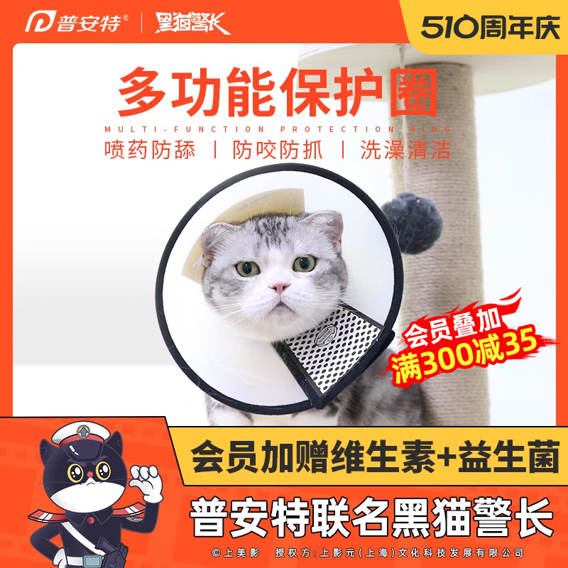 伊丽莎白圈猫咪宠物狗套防