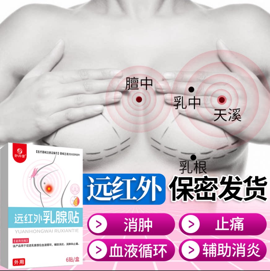 妙丹堂乳腺增生结节肿块