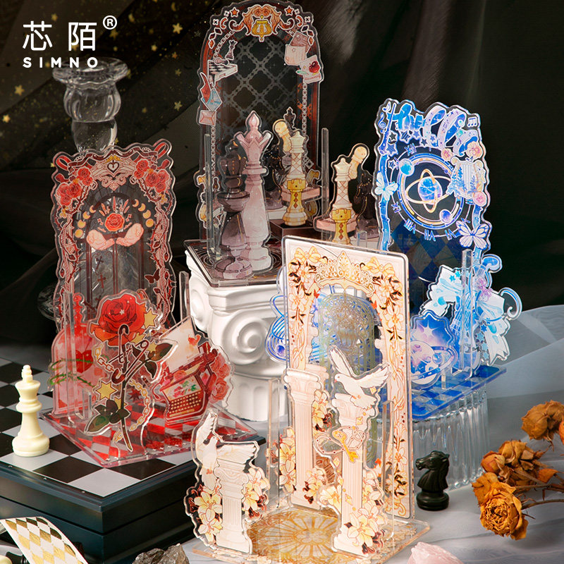 芯陌亚克力DIY立牌谷美风