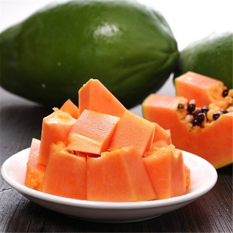 新鲜红肉木瓜 新鲜热带水果海南红心冰糖心木瓜树上熟 8斤装包邮