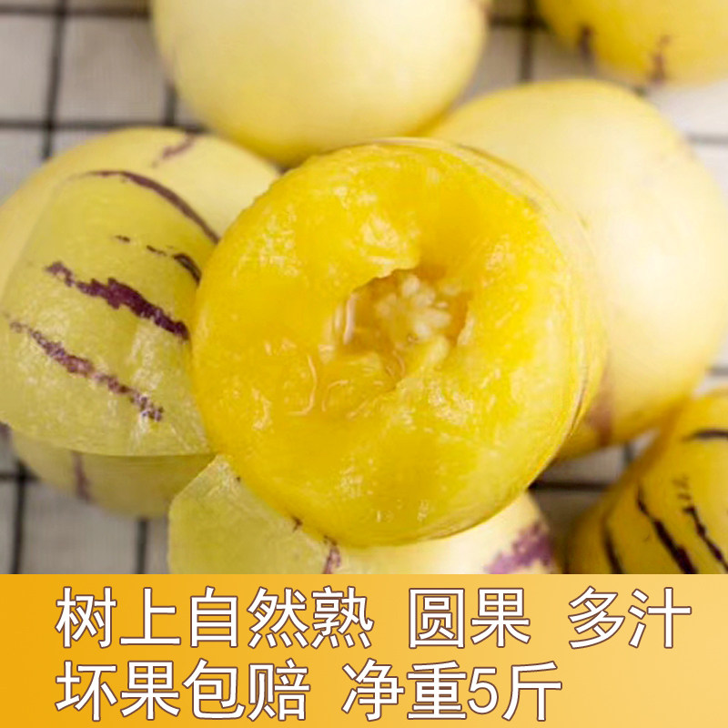 七彩小圆果云南石林人参果火山岩人生果包邮5斤 新鲜孕妇水果型