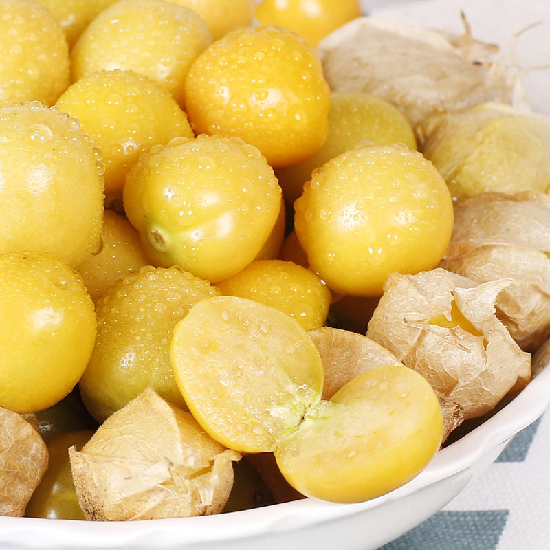 当甜菇娘果水果新鲜黄姑娘果灯笼果黄菇娘季新鲜水果2斤装包邮