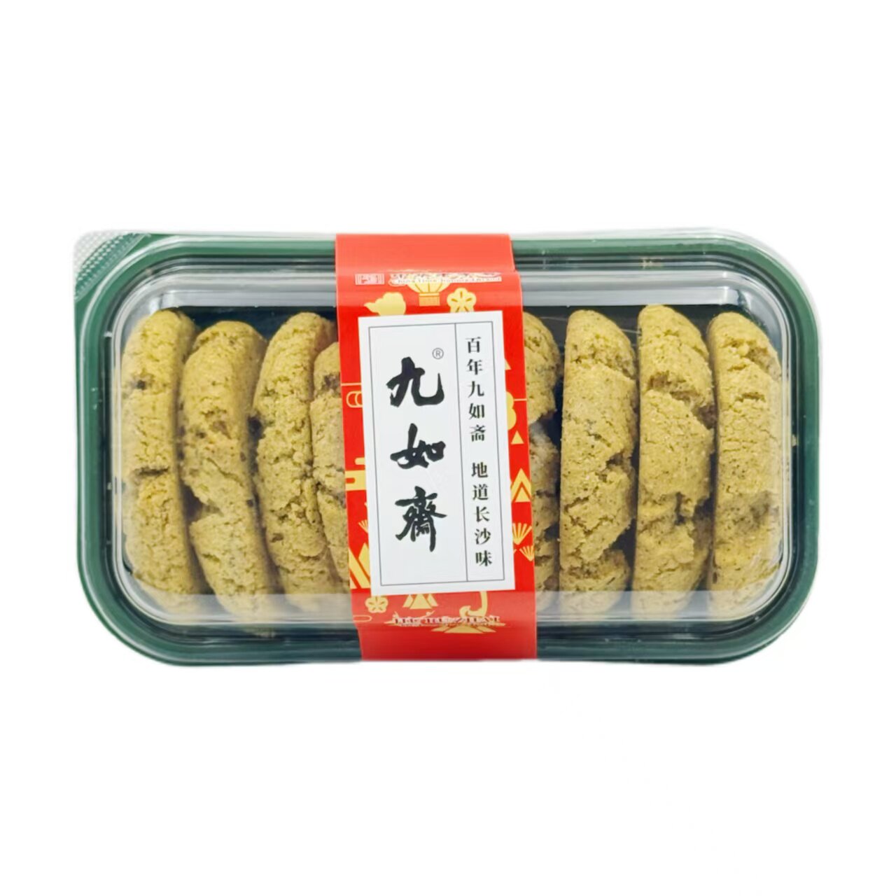 九如斋无蔗糖黑芝麻桃酥长沙特产美食本地百年湖南老字号老式