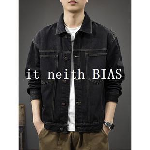 覆古新款 高级原色纯棉牛仔外套男美式 BIAS2025秋季 夹克 neith