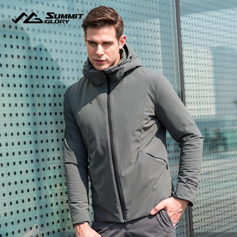 【专柜同款】揽胜天下户外运动外套秋冬款棉服外套上衣男  M86405