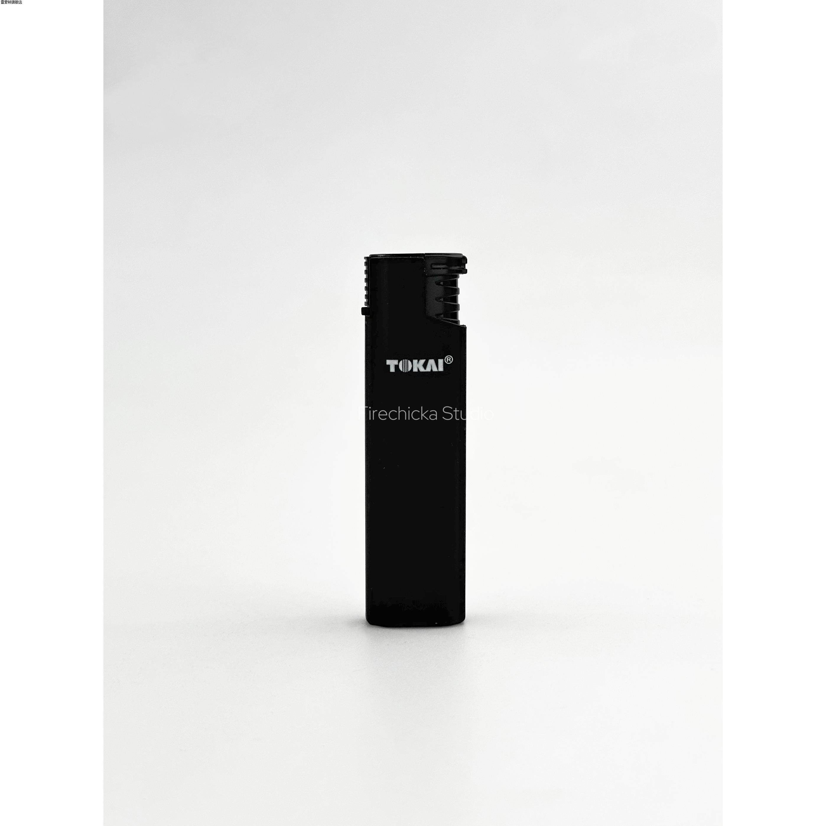 【Firechicka】正品东海防风磨砂金属打火机ins简约防爆黑武士