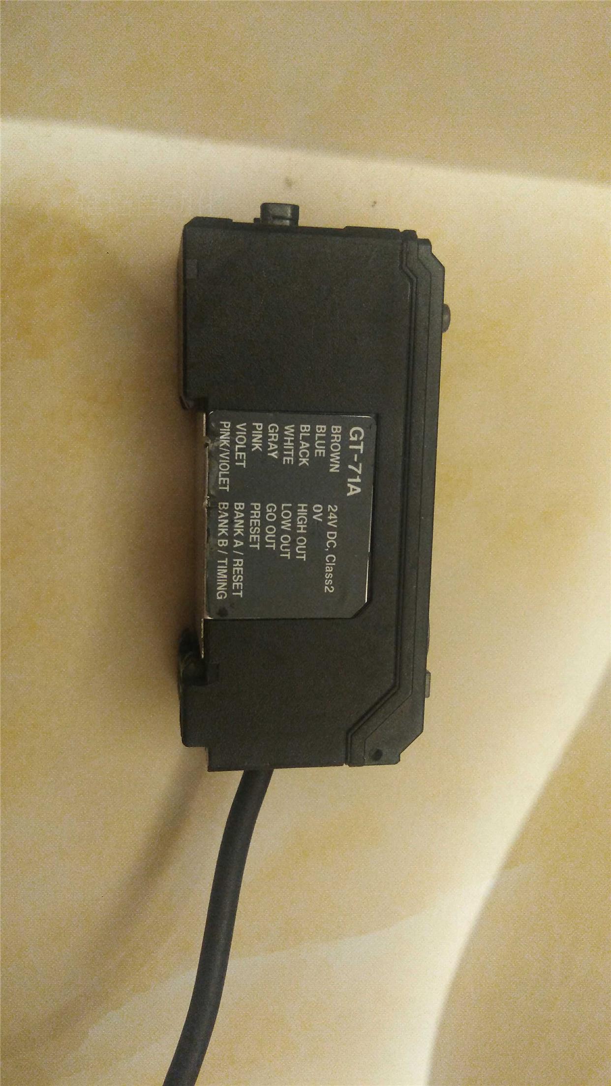 。KEYENCE CORPORATION GT-71A 基恩士 放大器单元 原装进口拆机