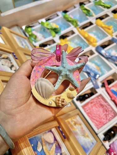 海南三亚原创手作海螺香薰贝壳挂件车载扩香石海洋风ins香氛礼物