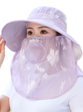 欢瑾采茶帽户外遮阳田园女夏大檐