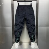 速干运动裤 痞帅九分裤 户外薄款 男士 夏季 百搭休闲裤 拼接束脚裤 时尚