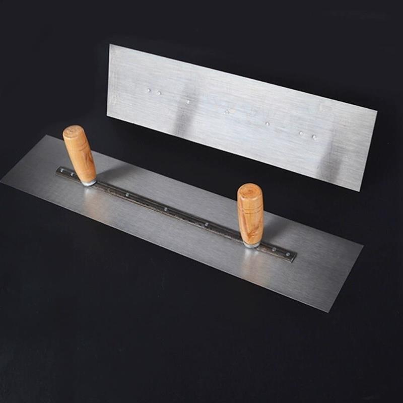 双手柄抹子大板批灰刮腻子抹大白神器工具批刀抹灰刀双柄铁板泥板
