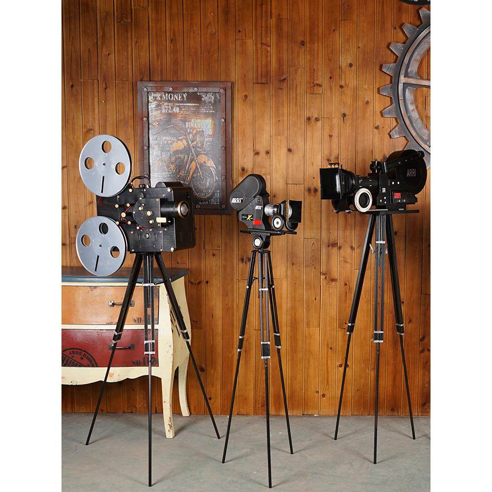 怀旧电影机摆件老式放映机摄像机照相机模型复古胶片场景布置道具