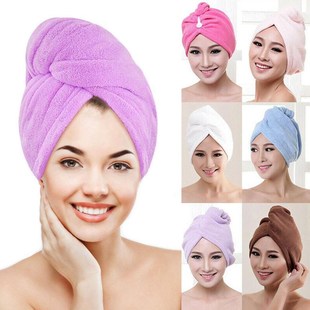 Towel Microfiber Drying Fast 1PC Hair Dryer Wrap Hat Bath