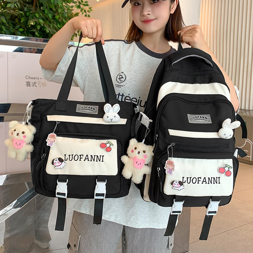 高颜值小清新大容量背包