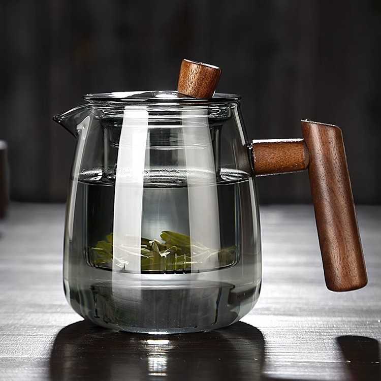 家用茶壶玻璃耐高温沏煮茶器茶水壶单壶电陶炉茶具套装花茶泡茶壶