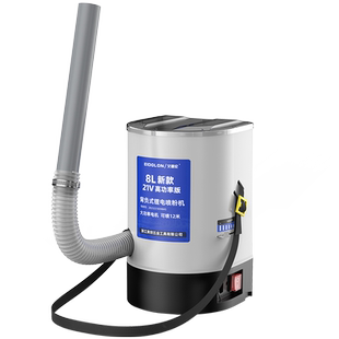 充电背负式电动喷粉机小型喷雾器消毒农用干粉果树打虫烟雾喷药机