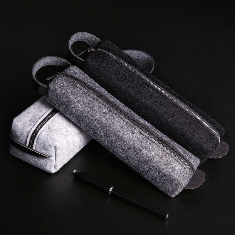 九年六班 文具盒大容量男孩帆布韩国简约女生纯色创意高中生文具袋初中学生铅笔盒大容量小学生毛毡手提笔袋|msdalam kategori Kamus elektronik/buku kertas elektronik/alat tulis, bekalan sekolah setiap hari, pensil - dari Buy2taobao.com untuk memberikan perkhidmatan ejen Taobao profesional membeli