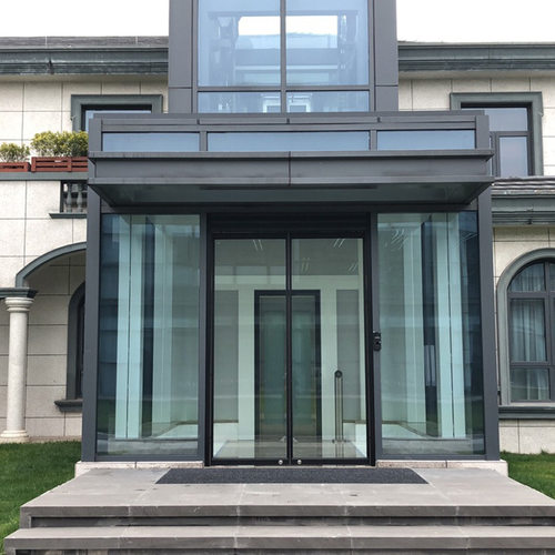 定制玻璃自动感应门写字楼有框电动移门办公室工厂办公楼自动门
