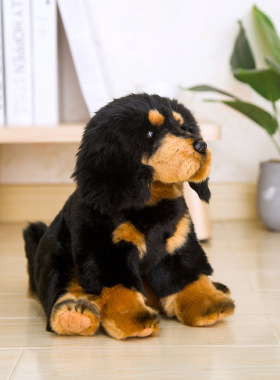 高档仿真狗狗藏獒毛绒玩具公仔布娃娃 送朋友家居摆件