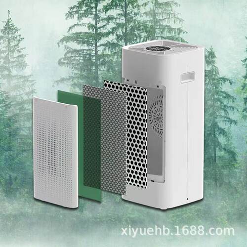 家用智能空气净化器大屏显示除烟雾负离子净化除醛P2.5