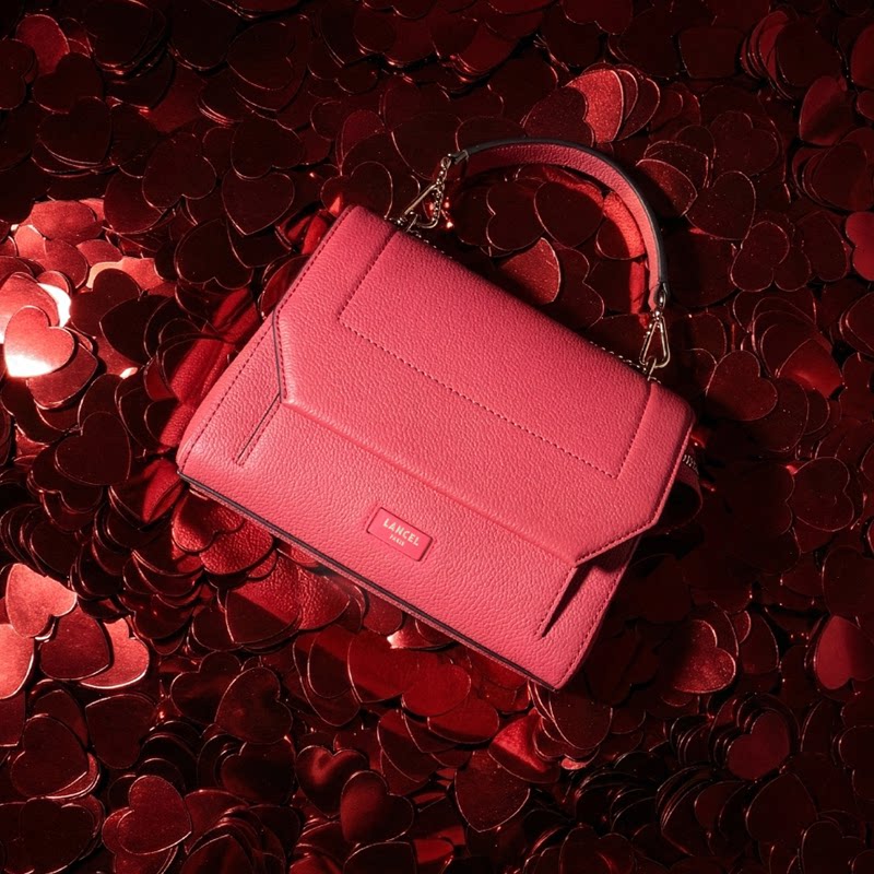 【3.8奢礼】LANCEL/兰姿 Ninon中号链条包 小方包包女款新款蓝色