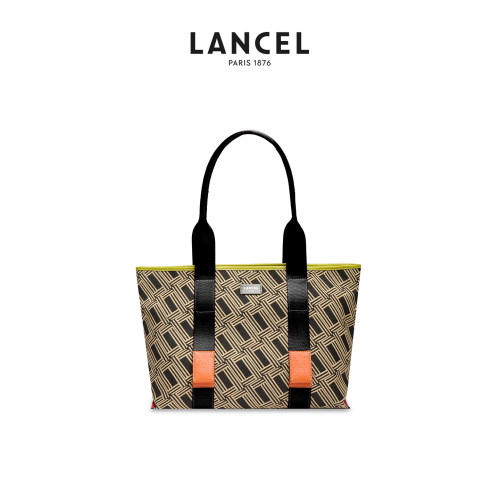 LANCEL大号单肩旅行托特包